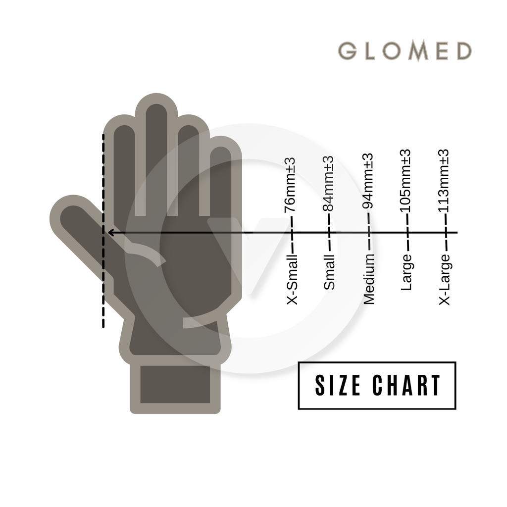 Glomed Black Latex Gloves