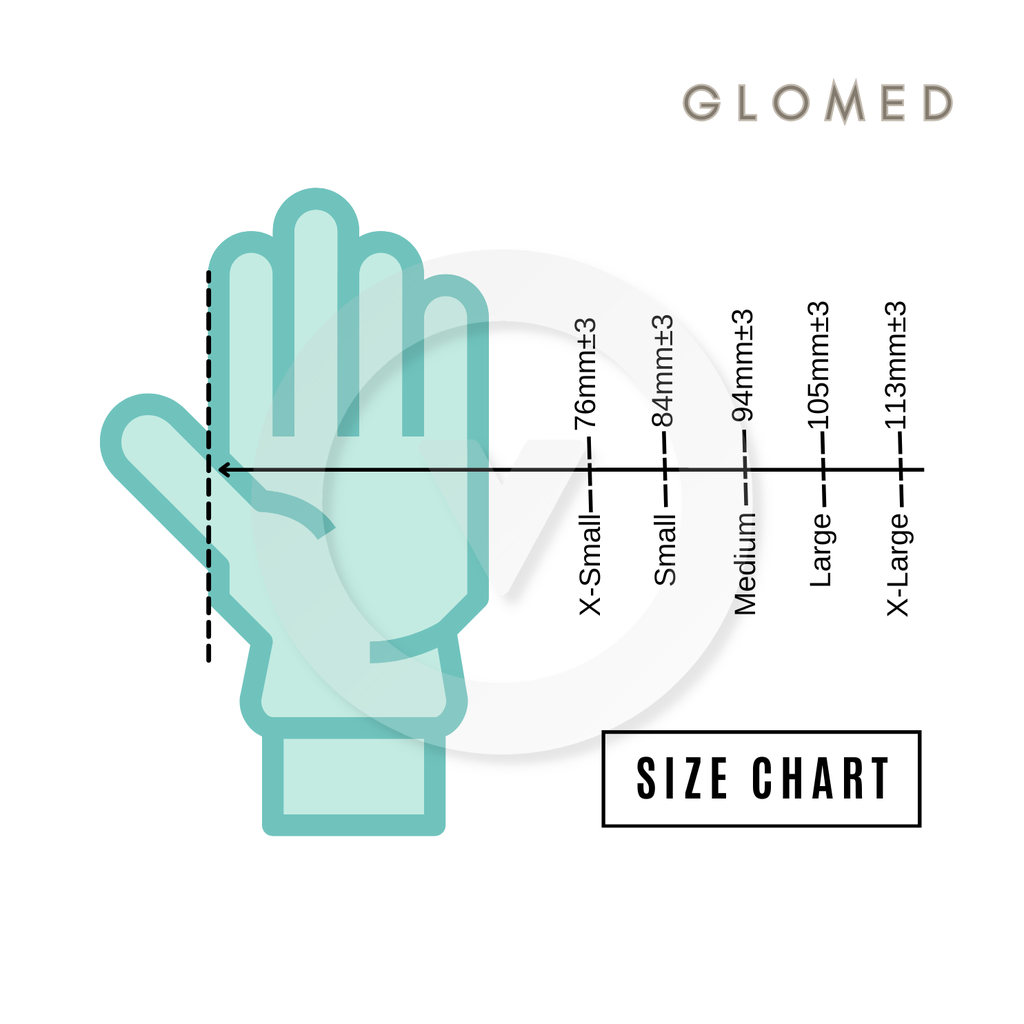Glomed Green Mint Gloves