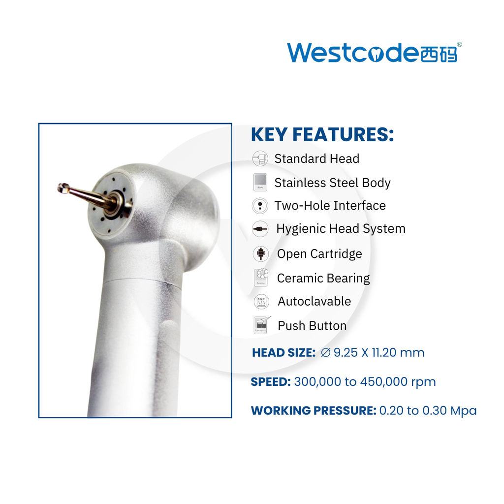 Westcode Standard High Speed Handpiece
