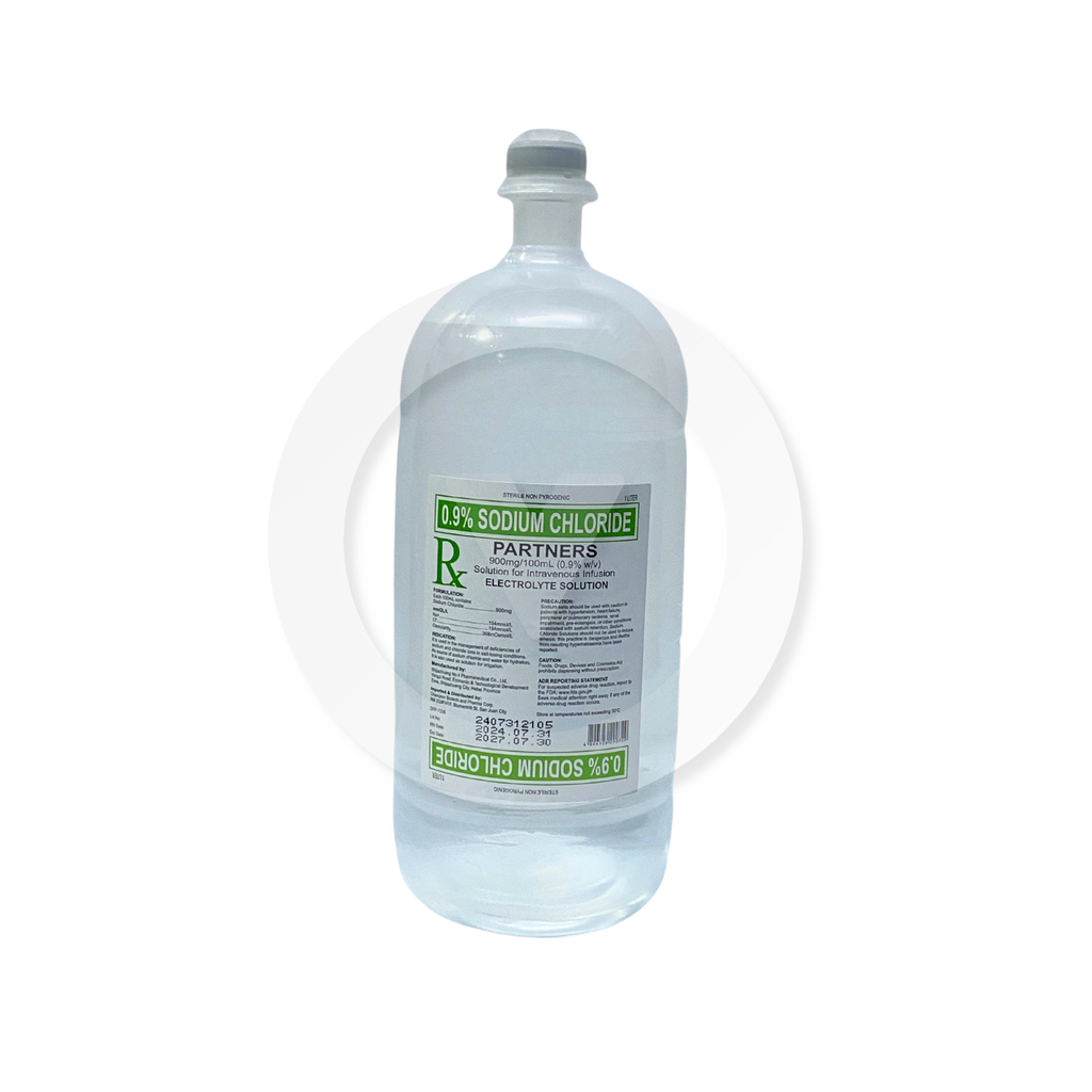 0.9% Sodium Chloride NSS (1L)