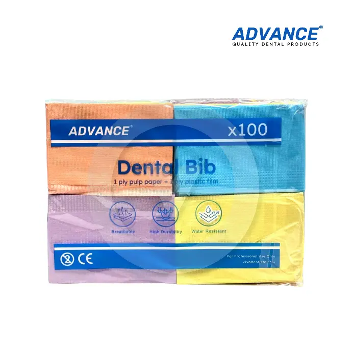 Advance Dental Bibs 2Ply (100pcs)