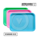Autoclavable Plastic Enamel Tray