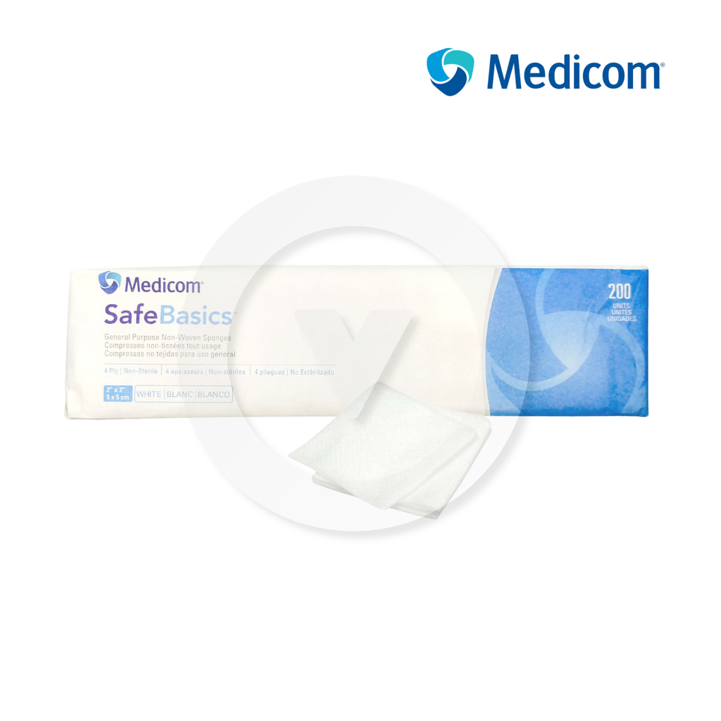 Medicom Non-Woven Gauze 2X2"