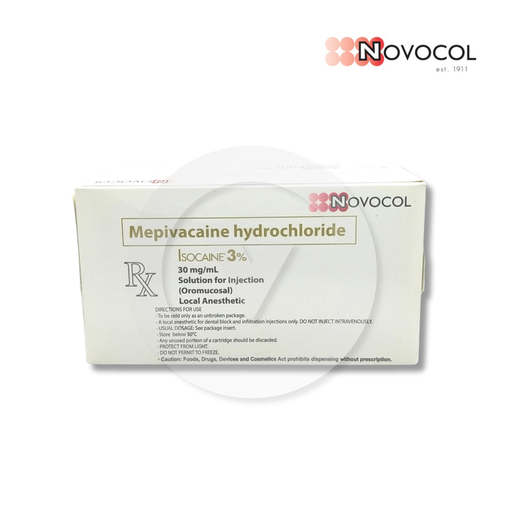 Novocol Isocaine Mepivacaine (50/BX)