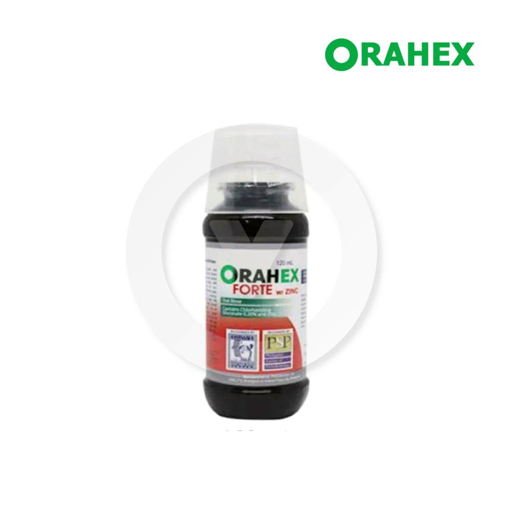 Orahex Forte W/Zinc Oral Rinse