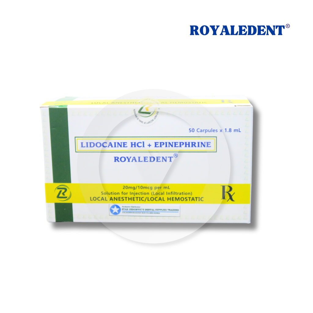Royaledent Lidocaine (50/BX)