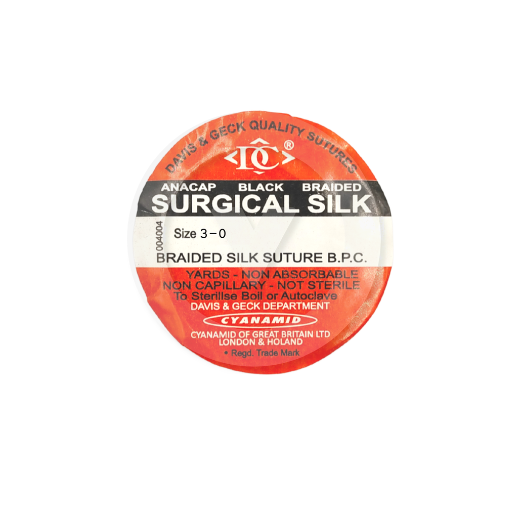 Silk Braided Suture Thread