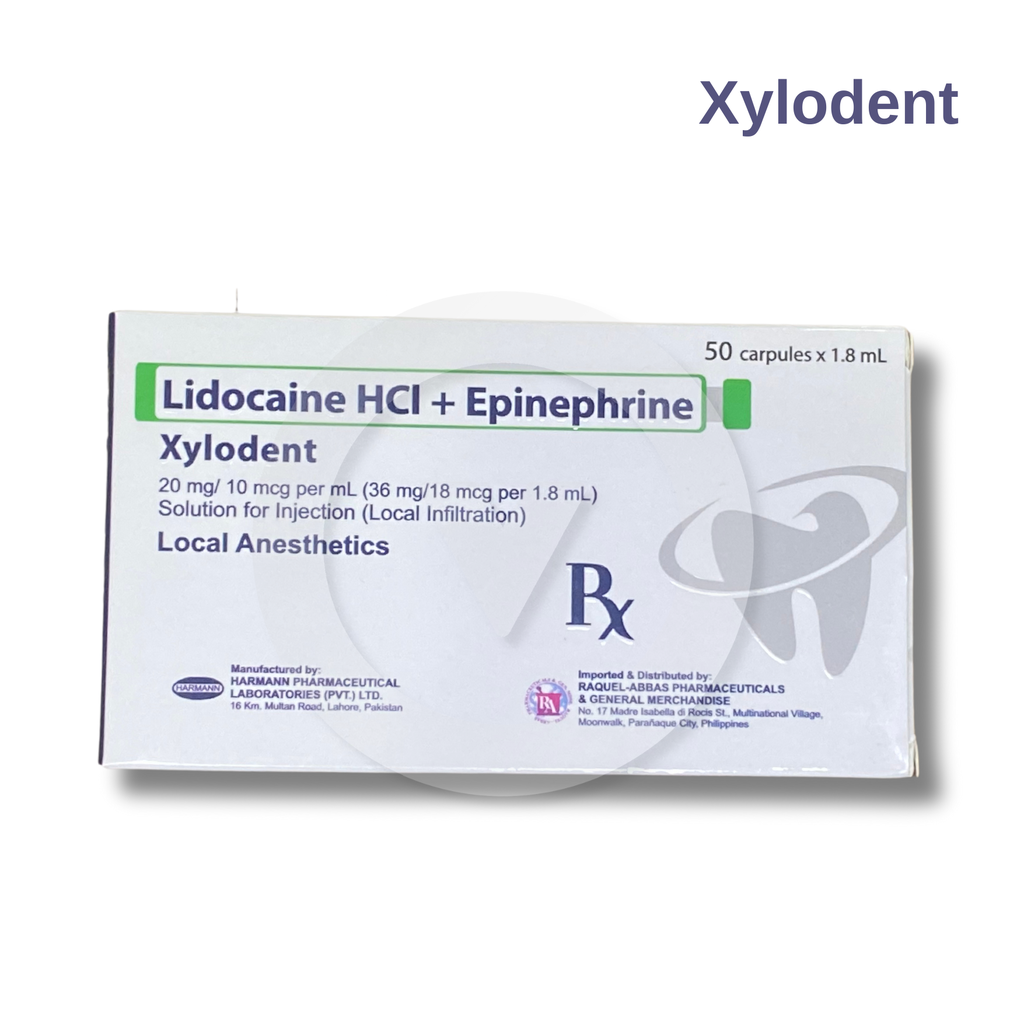 Xylodent Lidocaine (50/BX)