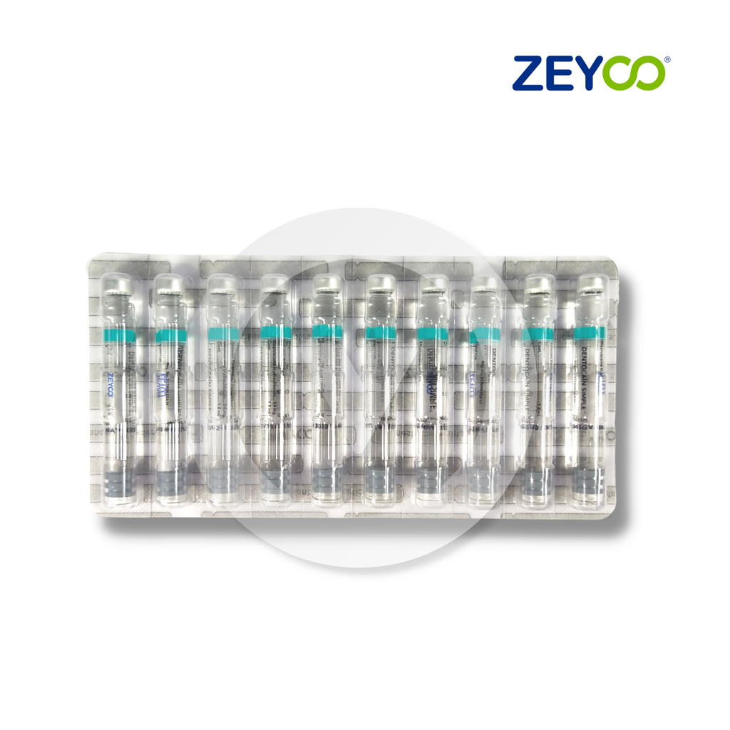 Zeyco Dentocain Mepivacaine (10pcs)