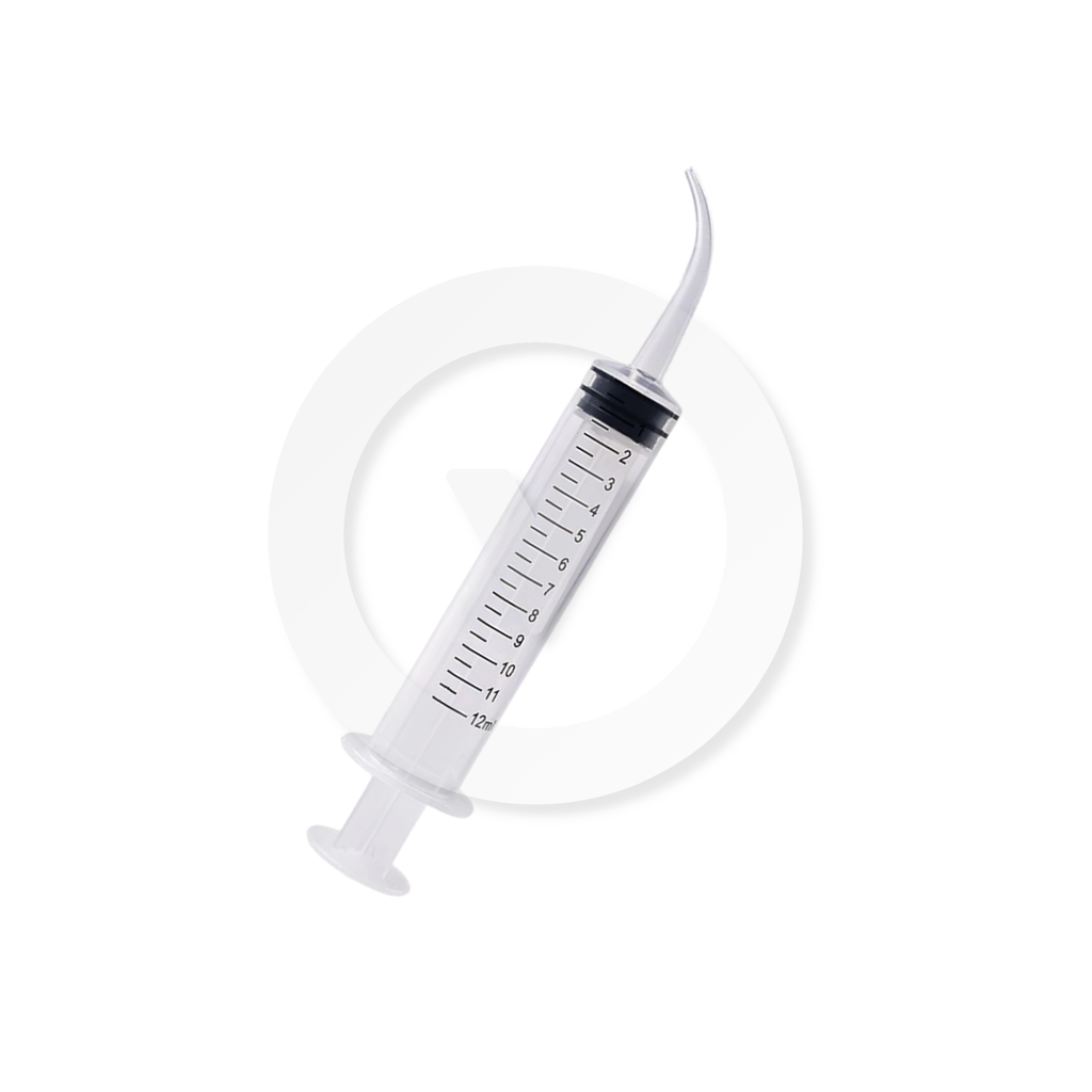 Disposable Curved Utility Syringe