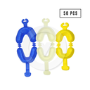 Dual Arch Fluoride Trays Foam (50pcs)